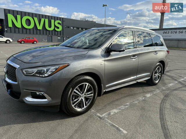 Серый Инфинити QX60, объемом двигателя 3.5 л и пробегом 243 тыс. км за 19000 $, фото 2 на Automoto.ua