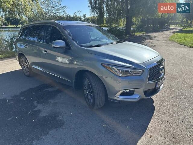 Серый Инфинити QX60, объемом двигателя 3.5 л и пробегом 213 тыс. км за 17100 $, фото 3 на Automoto.ua