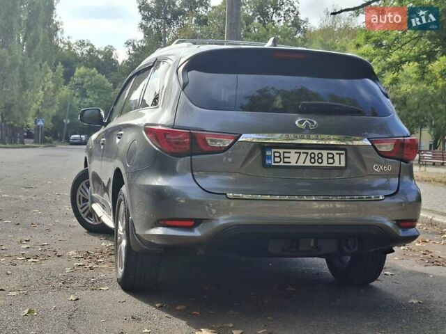 Серый Инфинити QX60, объемом двигателя 3.5 л и пробегом 100 тыс. км за 18700 $, фото 4 на Automoto.ua