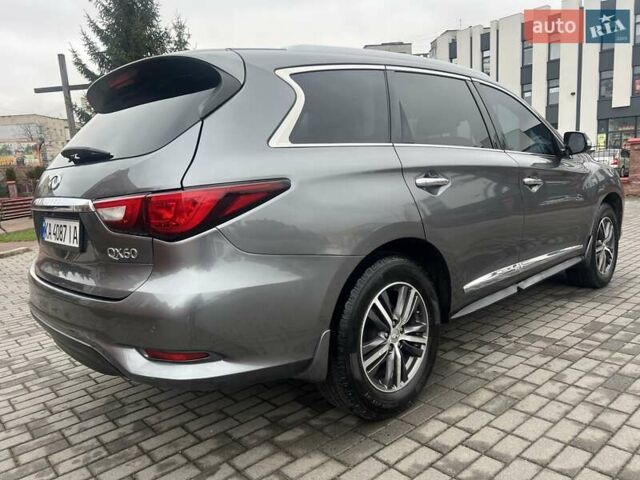 Серый Инфинити QX60, объемом двигателя 3.5 л и пробегом 143 тыс. км за 17500 $, фото 5 на Automoto.ua