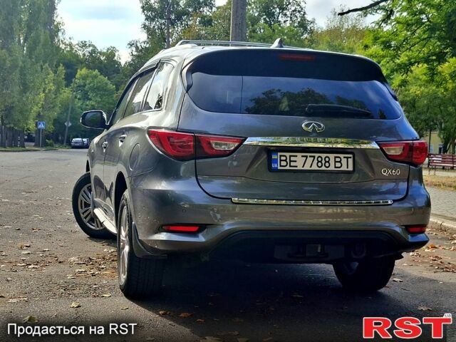 Серый Инфинити QX60, объемом двигателя 3.5 л и пробегом 100 тыс. км за 18700 $, фото 2 на Automoto.ua