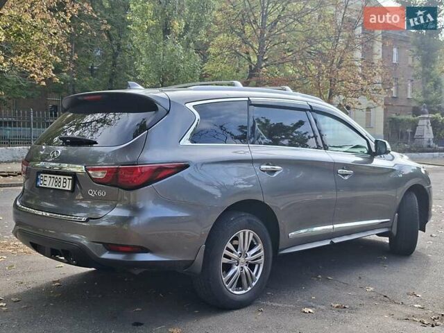 Серый Инфинити QX60, объемом двигателя 3.5 л и пробегом 100 тыс. км за 18700 $, фото 1 на Automoto.ua