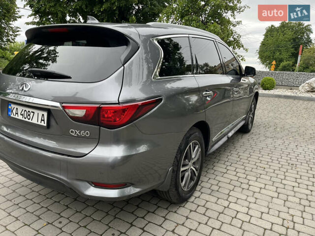Серый Инфинити QX60, объемом двигателя 3.5 л и пробегом 138 тыс. км за 17900 $, фото 5 на Automoto.ua