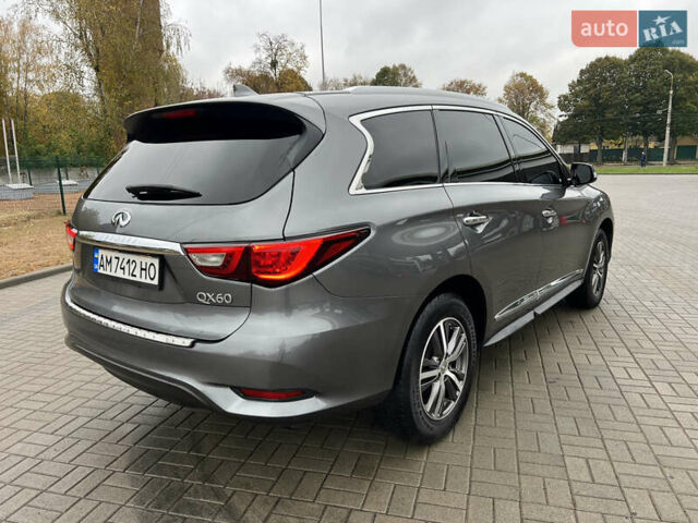 Серый Инфинити QX60, объемом двигателя 3.5 л и пробегом 149 тыс. км за 15500 $, фото 4 на Automoto.ua