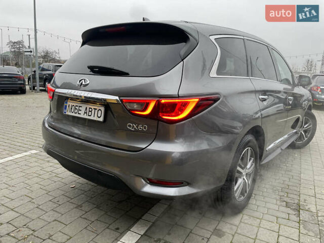 Серый Инфинити QX60, объемом двигателя 3.5 л и пробегом 73 тыс. км за 20500 $, фото 2 на Automoto.ua