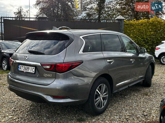 Серый Инфинити QX60, объемом двигателя 3.5 л и пробегом 74 тыс. км за 18300 $, фото 4 на Automoto.ua
