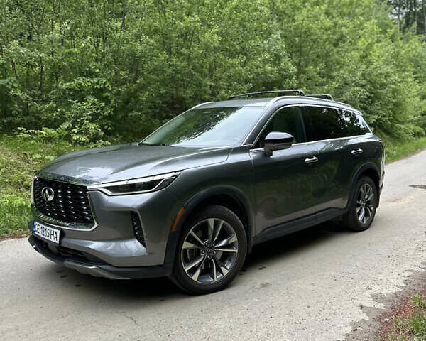 Серый Инфинити QX60, объемом двигателя 3.5 л и пробегом 95 тыс. км за 33000 $, фото 2 на Automoto.ua