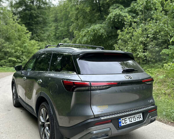 Серый Инфинити QX60, объемом двигателя 3.5 л и пробегом 95 тыс. км за 33000 $, фото 4 на Automoto.ua