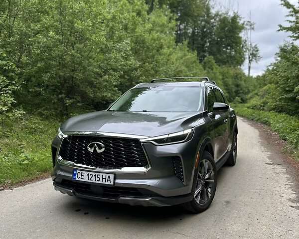 Серый Инфинити QX60, объемом двигателя 3.5 л и пробегом 95 тыс. км за 33000 $, фото 1 на Automoto.ua