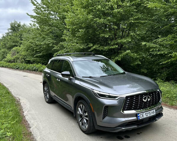 Серый Инфинити QX60, объемом двигателя 3.5 л и пробегом 95 тыс. км за 33000 $, фото 19 на Automoto.ua