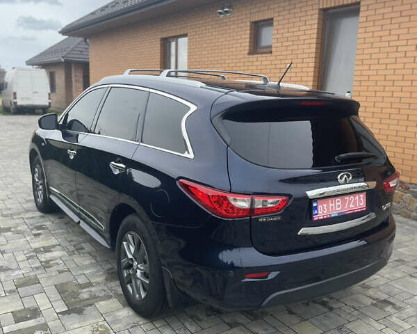 Синий Инфинити QX60, объемом двигателя 3.5 л и пробегом 144 тыс. км за 14990 $, фото 4 на Automoto.ua