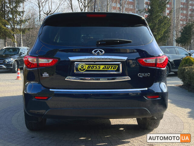 Синий Инфинити QX60, объемом двигателя 3.5 л и пробегом 142 тыс. км за 14300 $, фото 5 на Automoto.ua