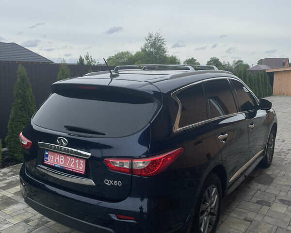 Синий Инфинити QX60, объемом двигателя 3.5 л и пробегом 144 тыс. км за 14990 $, фото 2 на Automoto.ua