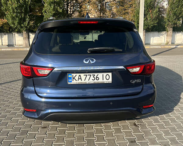 Синий Инфинити QX60, объемом двигателя 3.5 л и пробегом 152 тыс. км за 18500 $, фото 4 на Automoto.ua