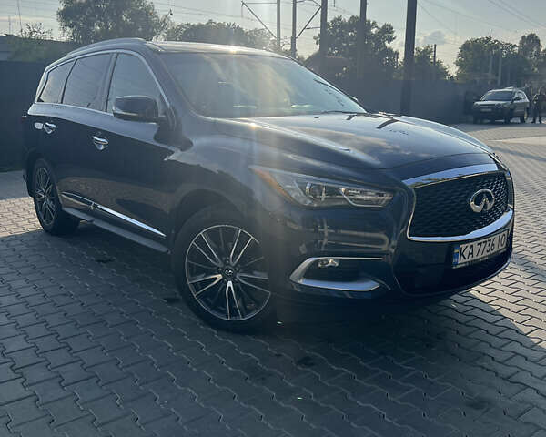 Синий Инфинити QX60, объемом двигателя 3.5 л и пробегом 152 тыс. км за 18500 $, фото 1 на Automoto.ua