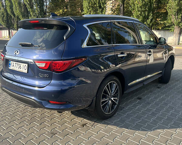 Синий Инфинити QX60, объемом двигателя 3.5 л и пробегом 152 тыс. км за 18500 $, фото 3 на Automoto.ua