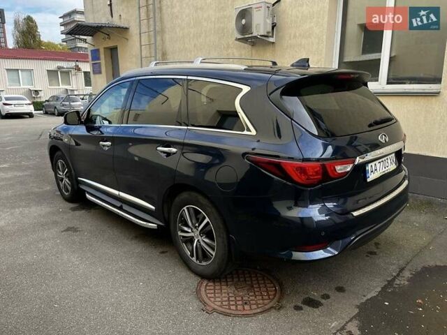 Синий Инфинити QX60, объемом двигателя 3.5 л и пробегом 132 тыс. км за 23500 $, фото 3 на Automoto.ua