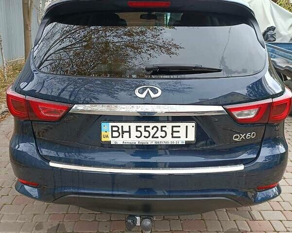 Синий Инфинити QX60, объемом двигателя 2.5 л и пробегом 60 тыс. км за 25000 $, фото 2 на Automoto.ua