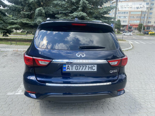 Синий Инфинити QX60, объемом двигателя 3.5 л и пробегом 87 тыс. км за 25700 $, фото 9 на Automoto.ua