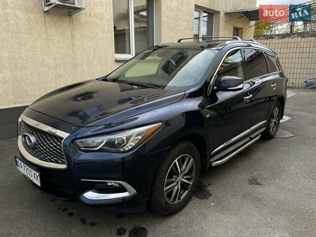 Синий Инфинити QX60, объемом двигателя 3.5 л и пробегом 132 тыс. км за 23500 $, фото 1 на Automoto.ua