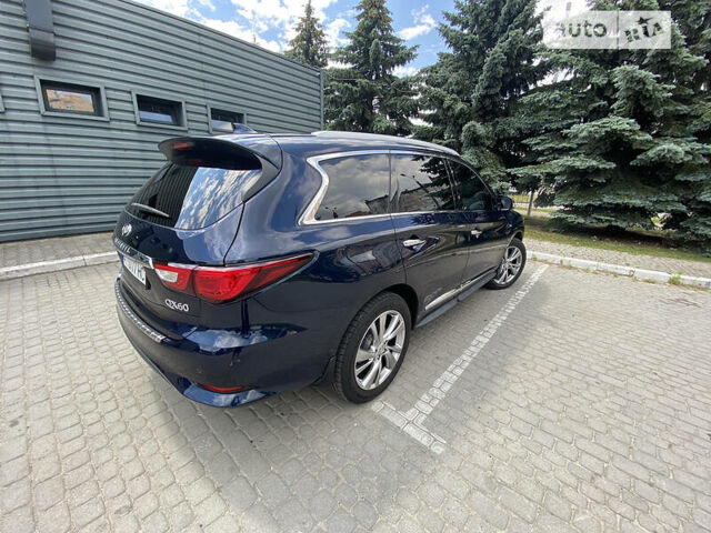 Синий Инфинити QX60, объемом двигателя 3.5 л и пробегом 87 тыс. км за 25700 $, фото 7 на Automoto.ua