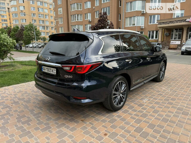 Синій Інфініті QX60, об'ємом двигуна 3.5 л та пробігом 67 тис. км за 25600 $, фото 2 на Automoto.ua