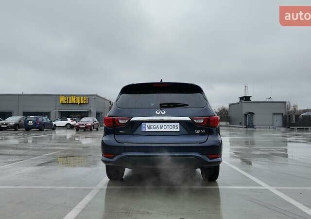 Синий Инфинити QX60, объемом двигателя 3.5 л и пробегом 104 тыс. км за 18990 $, фото 4 на Automoto.ua