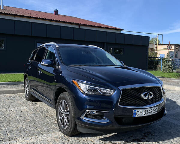 Синий Инфинити QX60, объемом двигателя 3.5 л и пробегом 63 тыс. км за 23400 $, фото 3 на Automoto.ua