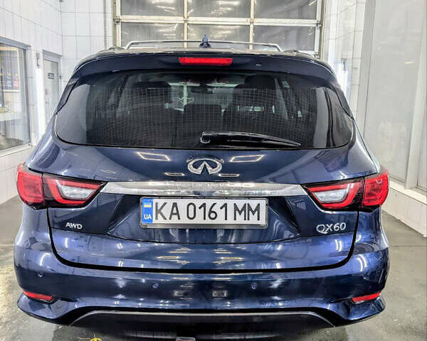 Синий Инфинити QX60, объемом двигателя 3.5 л и пробегом 123 тыс. км за 21500 $, фото 4 на Automoto.ua