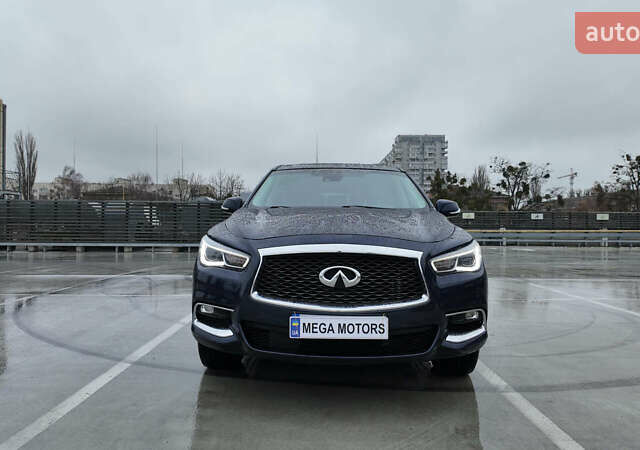 Синий Инфинити QX60, объемом двигателя 3.5 л и пробегом 104 тыс. км за 18990 $, фото 1 на Automoto.ua