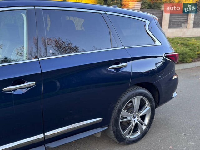 Синий Инфинити QX60, объемом двигателя 3.5 л и пробегом 47 тыс. км за 26500 $, фото 19 на Automoto.ua