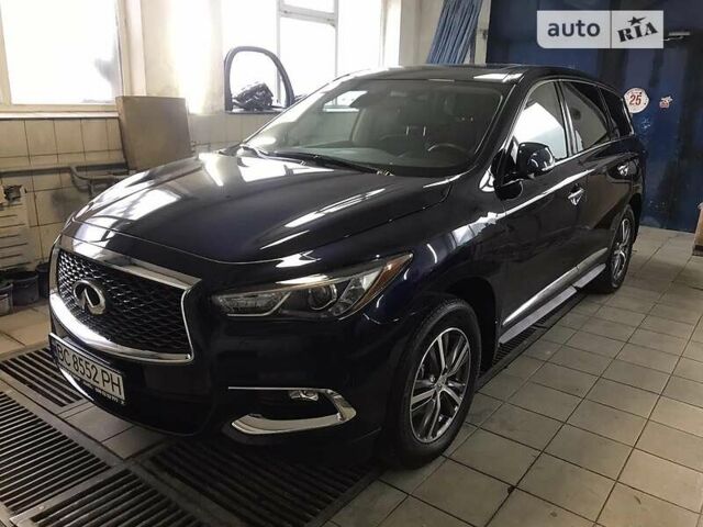 Синий Инфинити QX60, объемом двигателя 3.5 л и пробегом 18 тыс. км за 27499 $, фото 1 на Automoto.ua