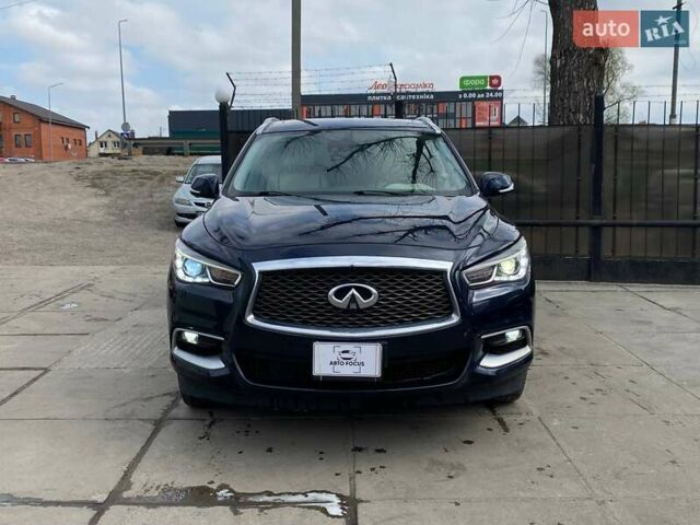 Синій Інфініті QX60, об'ємом двигуна 3.5 л та пробігом 73 тис. км за 20990 $, фото 1 на Automoto.ua