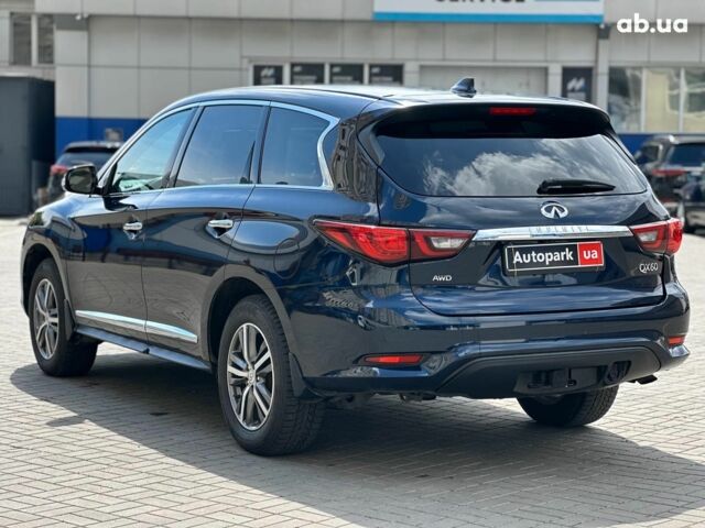 Синий Инфинити QX60, объемом двигателя 3.5 л и пробегом 46 тыс. км за 26990 $, фото 5 на Automoto.ua