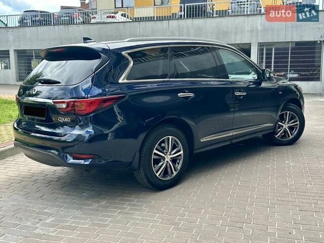 Синий Инфинити QX60, объемом двигателя 3.5 л и пробегом 42 тыс. км за 27700 $, фото 1 на Automoto.ua