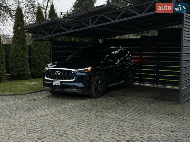 Синий Инфинити QX60, объемом двигателя 3.5 л и пробегом 66 тыс. км за 47400 $, фото 2 на Automoto.ua