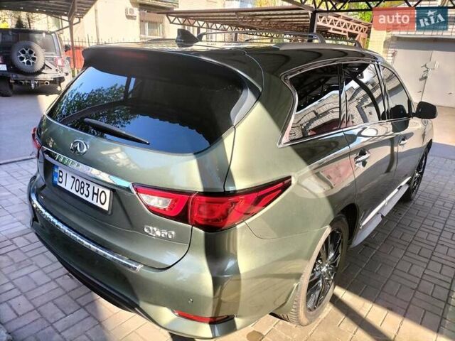 Зеленый Инфинити QX60, объемом двигателя 3.5 л и пробегом 142 тыс. км за 21500 $, фото 4 на Automoto.ua