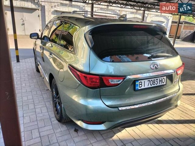 Зеленый Инфинити QX60, объемом двигателя 3.5 л и пробегом 142 тыс. км за 21500 $, фото 3 на Automoto.ua