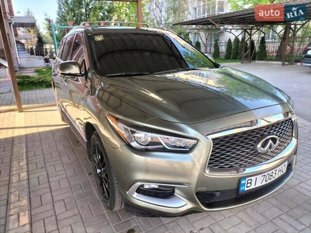 Зеленый Инфинити QX60, объемом двигателя 3.5 л и пробегом 142 тыс. км за 21500 $, фото 2 на Automoto.ua