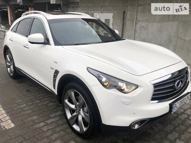 Білий Інфініті QX70, об'ємом двигуна 3 л та пробігом 234 тис. км за 25000 $, фото 1 на Automoto.ua