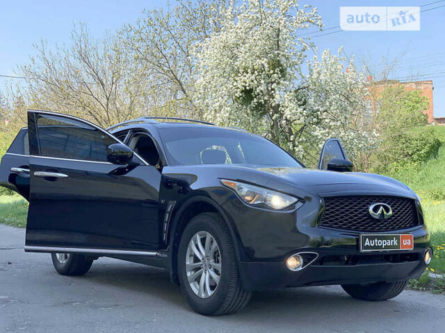 Чорний Інфініті QX70, об'ємом двигуна 3.7 л та пробігом 151 тис. км за 19290 $, фото 15 на Automoto.ua