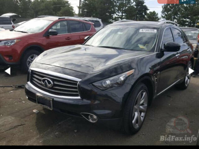 Черный Инфинити QX70, объемом двигателя 5 л и пробегом 171 тыс. км за 18900 $, фото 58 на Automoto.ua