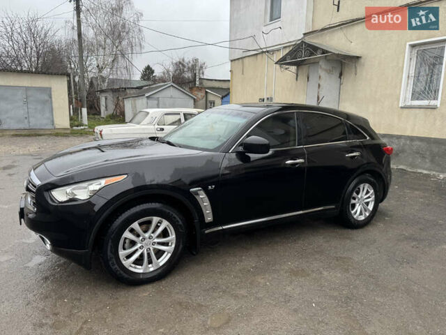 Черный Инфинити QX70, объемом двигателя 3.7 л и пробегом 185 тыс. км за 17700 $, фото 8 на Automoto.ua