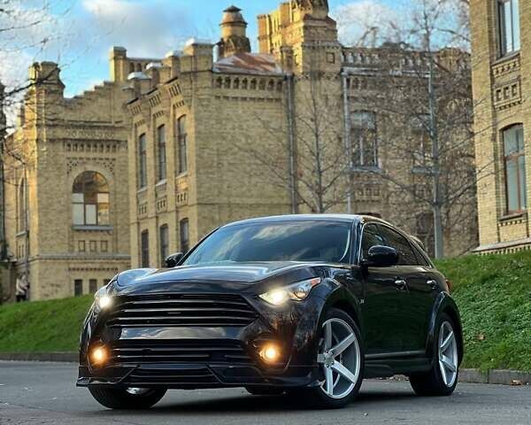 Черный Инфинити QX70, объемом двигателя 3.7 л и пробегом 128 тыс. км за 26500 $, фото 6 на Automoto.ua