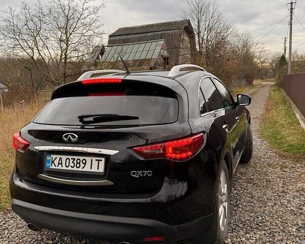 Черный Инфинити QX70, объемом двигателя 2.99 л и пробегом 169 тыс. км за 23999 $, фото 2 на Automoto.ua
