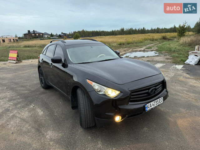 Черный Инфинити QX70, объемом двигателя 3.7 л и пробегом 193 тыс. км за 15700 $, фото 6 на Automoto.ua