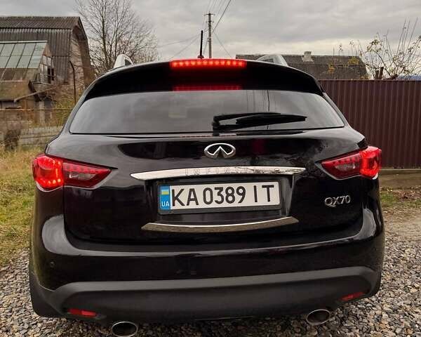 Черный Инфинити QX70, объемом двигателя 2.99 л и пробегом 169 тыс. км за 23999 $, фото 1 на Automoto.ua