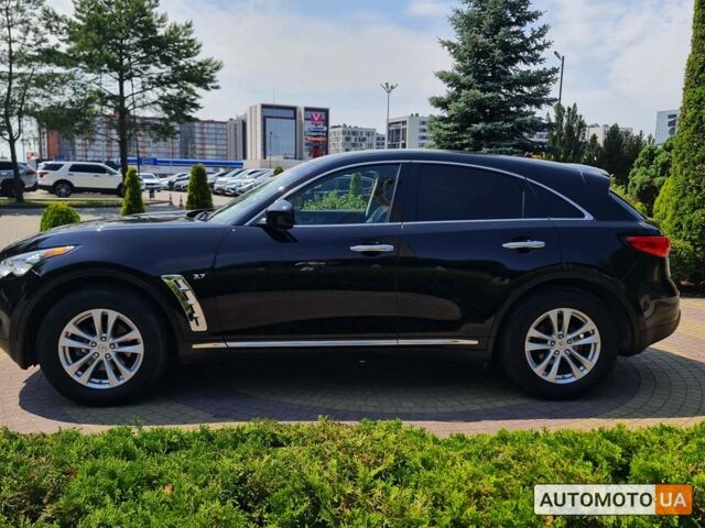Черный Инфинити QX70, объемом двигателя 3.7 л и пробегом 158 тыс. км за 16990 $, фото 5 на Automoto.ua