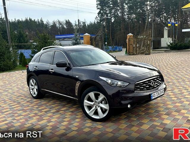 Коричневий Інфініті QX70, об'ємом двигуна 3.7 л та пробігом 139 тис. км за 17999 $, фото 2 на Automoto.ua