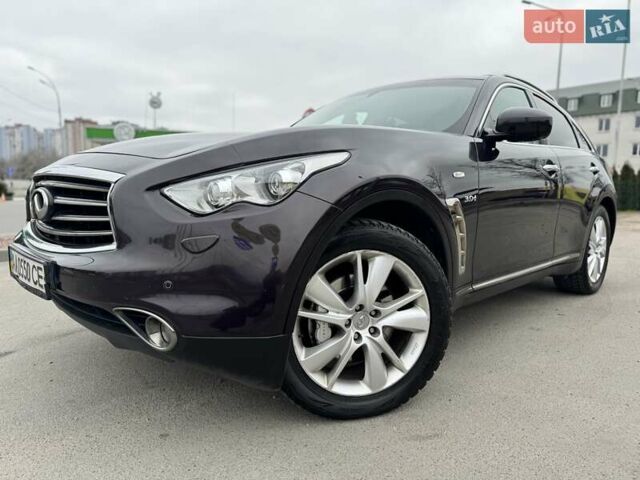 Коричневый Инфинити QX70, объемом двигателя 2.99 л и пробегом 85 тыс. км за 24500 $, фото 3 на Automoto.ua